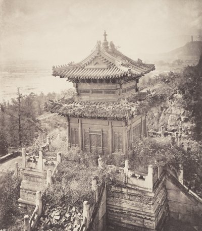 Bronze Temple, Wan-Show-Shan by John Thomson
